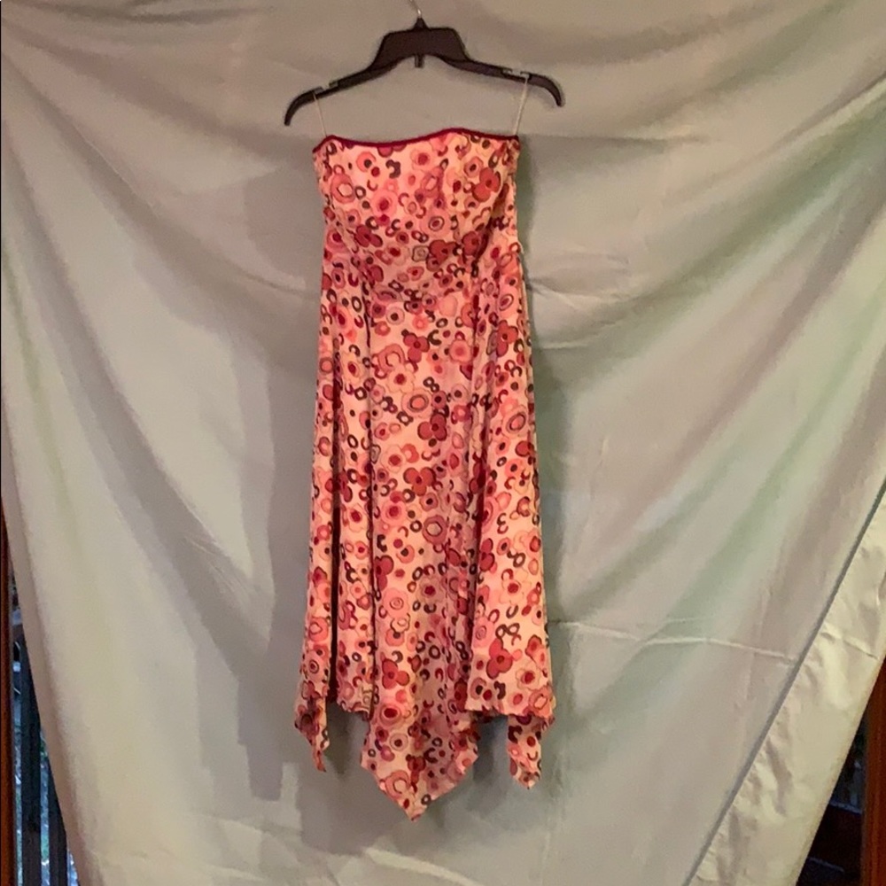 Strapless dress